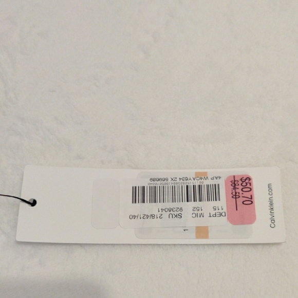 Calvin Klein. Blue Tie-Dye women's shirt - Picture 7 of 10